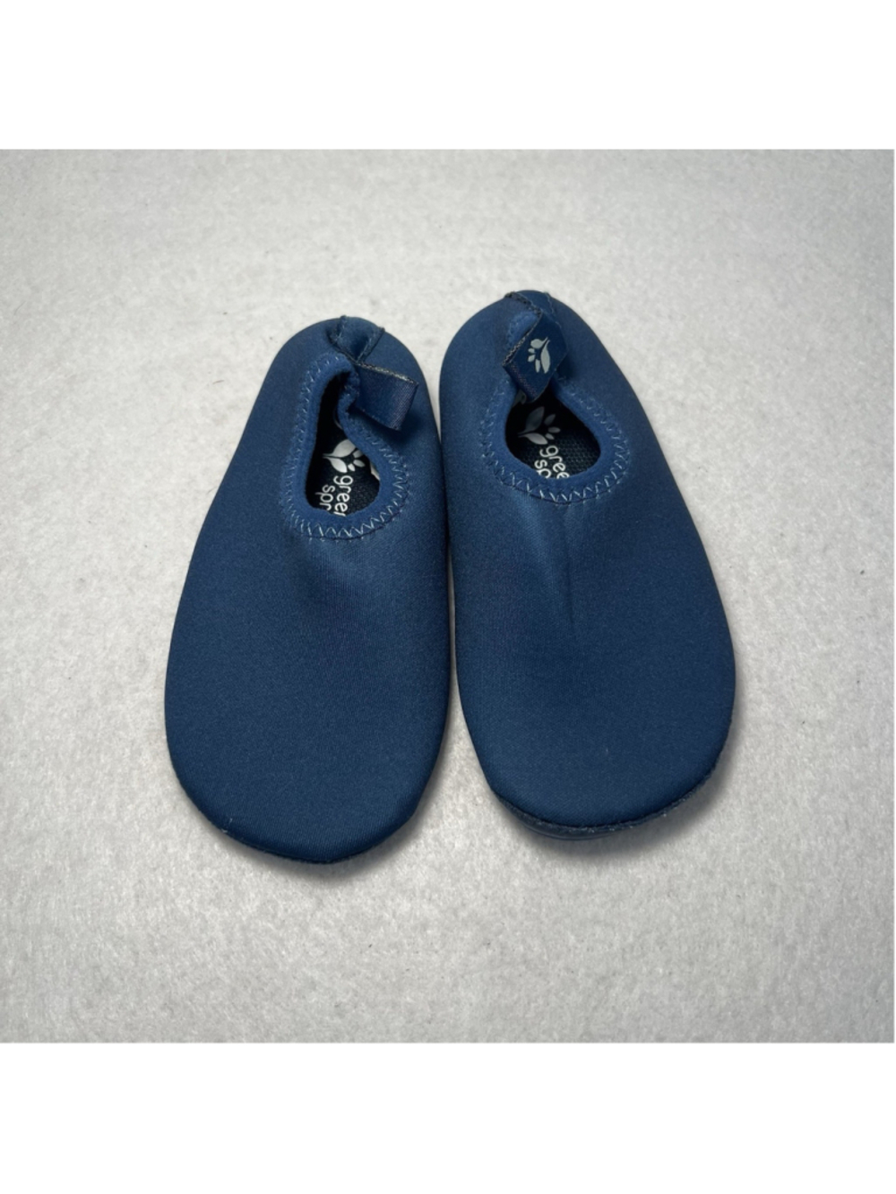 Green Sprouts Baby/toddler Water Socks Shoes Navy Size 6 NWOT - Picture 4 of 7
